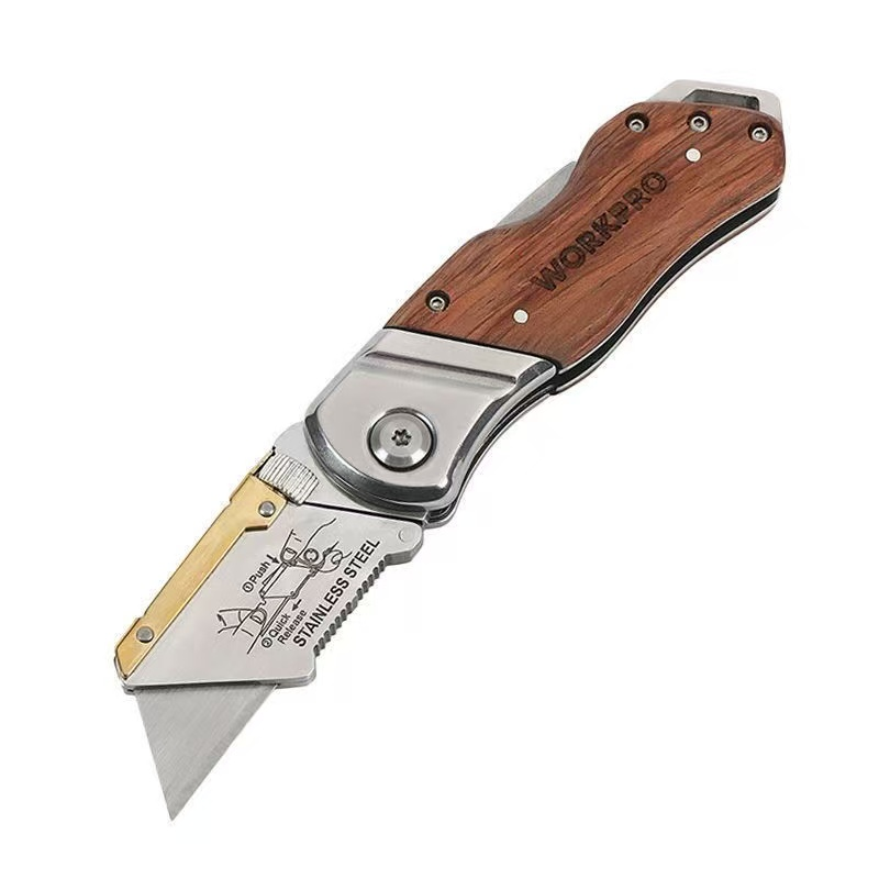 巴西花梨木折叠刀
